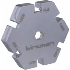 BIRZMAN Clé à Rayons Outils Cycle/VTT/VAE Adulte Unisexe, Silver, Taille Unique