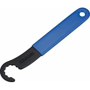 Clé de démontage d'axe de pédale EXUSTAR Noir/Bleu avec poignée antidérapante