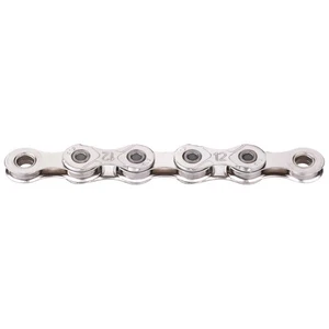 Chaîne de vélo KMC X12 Silver, 1/2" x 11/128", 126 maillons, 12 vitesses, revêtement en nickel, argentVendu paramazon