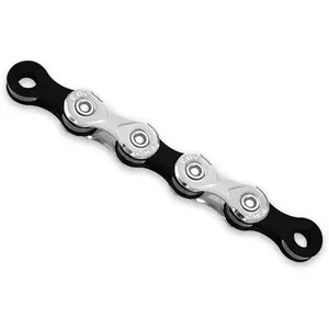 Comparateur de prix : KMC Cat. X10 Silver/BLK 122L Accessories Mixte, Argent/Noir, 122 Link