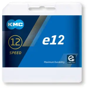 Comparateur de prix : Chaîne KMC E12 EPT E-Bike - Gris - 12 vitesses/130 maillons