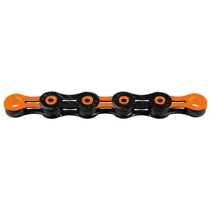 Comparateur de prix : KMC DLC 11 Chaîne Unisexe Noir/Orange 1/2" x 11/128"