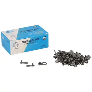 Comparateur de prix : Attache rapide vélo KMC chaîne 7/8v EPT R anti-rouille argent (x40)