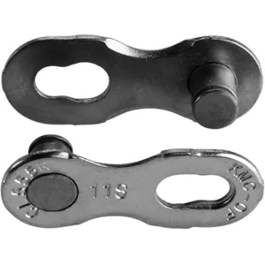 Comparateur de prix : Attache rapide vélo KMC chaîne 11v EPT R anti-rouille argent (x40)
