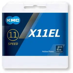 Comparateur de prix : KMC Chaîne X11el, Mixte, , Noir, 118 Link - BX11ELB18