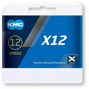 Comparateur de prix : Chaîne KMC X12 1/2 x 11/128 12V Argenté 126 maillons 707553