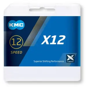 Comparateur de prix : Chaîne KMC X12 TI-N 1/2 x 11/128 12V Noir 126 maillons 707550