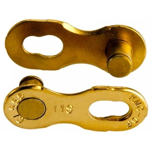 Maillon de jonction KMC X11 Or pour vélos 11 vitesses - Paquet de 2 paires