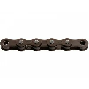 KMC chaîne Z1 large 1/2 x 1/8 pouce 112S simple vitesse marron
