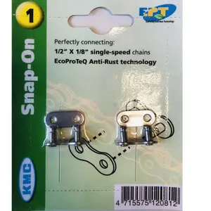 Kmc Maillon De Chaîne Snap-on 2 Unités 1s pas cher