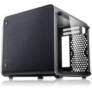Raijintek METIS Evo TG Mini-ITX Gehäuse, Tempered Glass - Silber