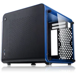 RAIJINTEK - METIS EVO TG MINI-ITX-GEHÄUSE, TEMPERED GLASS - BLAU 0R20B