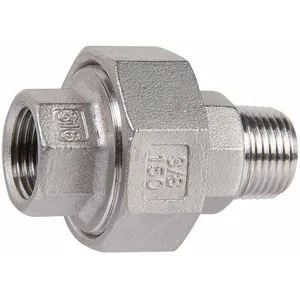 Sferaco Raccord union inox droit à visser - M 3/4'' - F 3/4'' - Sféraco pas cher