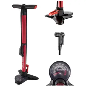 Comparateur de prix : Beto Pompe de sol tubeless en aluminium avec manomètre Ø100 mm, 160 PSI