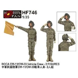 Roca Cm-11/cm-33 Vehicle Crew-2 Figures - 1:35e - Hobby Fan