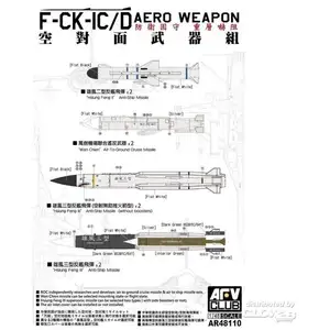 Maquette ARME AERO F-CK-IC / D  1/48  - AFV Club Maquette d'avion  - 2948110 