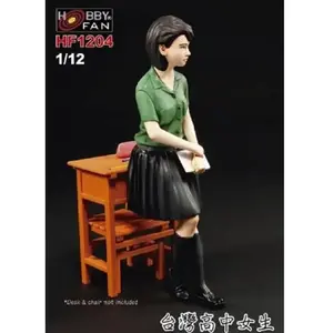 Taiwan High School Girl Gk Figure - 1:12e - Hobby Fan pas cher