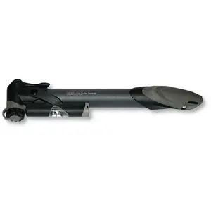 Pompe à vélo mini avec manomètre - GIYO - Taille unique - Noir