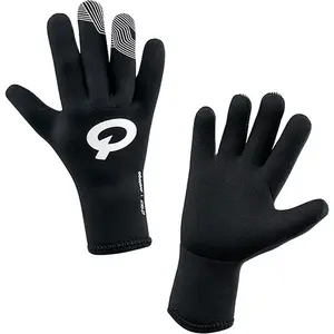 Gants en Néoprène à Doigts Longs Prologo Drop - Taille L, Noir, Imperméables pas cher