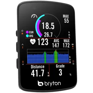 Bryton Compteur Vélo Rider 550e One Size