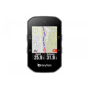 Compteur vélo - Bryton - Rider S500 - Noir - Écran tactile couleur - Autonomie 24h