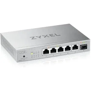 Comparateur de prix : Switch - ZYXEL - XMG-105 - 5 Ports 2,5G - 1 SFP+ - Unmanaged - Desktop