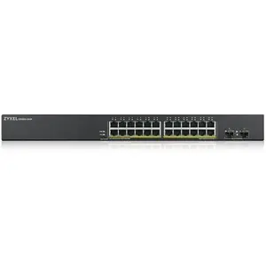 Comparateur de prix : Zyxel GS1900-24HP Géré Gigabit Ethernet (10/100/1000) 1U Noir