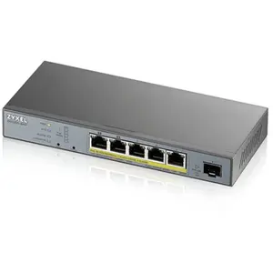 Comparateur de prix : Switch Ethernet ZYXEL GS1350-6HP-EU0101F 5 ports - Manageable, PoE, L2