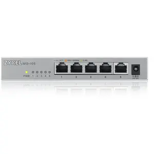 Comparateur de prix : Zyxel MG-105 Non-géré 2.5G Ethernet (100/1000/2500) Acier