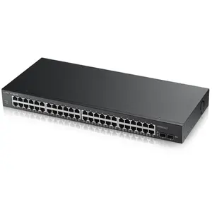 Comparateur de prix : Zyxel GS1900-48HP - 48 (ports)/10/100/1000/Avec POE/Manageable/24