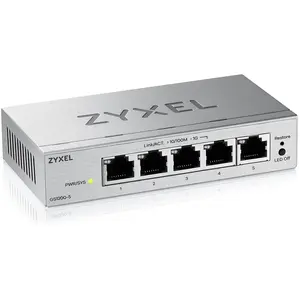 Comparateur de prix : Switch Zyxel GS1200-5V3 5 ports Gigabit sans ventilateur desktop