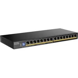 Zyxel GS1100 (16 ports), Switch réseau, Noir