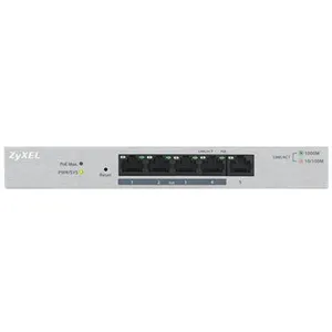 Comparateur de prix : Zyxel Switch 5 Ports Gigabit Web Manageable, PoE+ [60W] [GS1200-5HP]