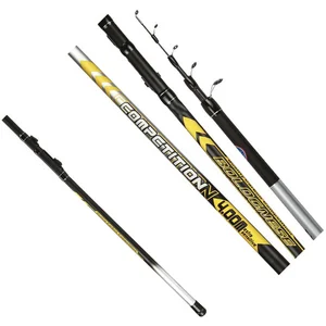 Comparateur de prix : Canne Bolognaise Competition Okuma 6m - noir/jaune/argenté - TU