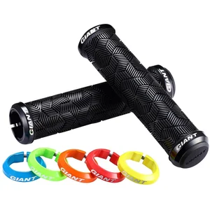 Giant Poignées Tactal Double Lock-on 135 mm pas cher