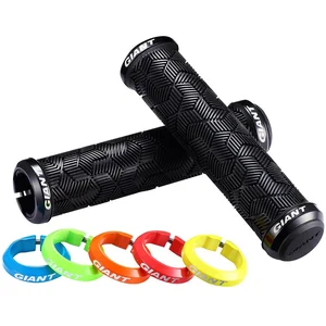 Giant Poignées Tactal Double Lock-on 135 mm pas cher
