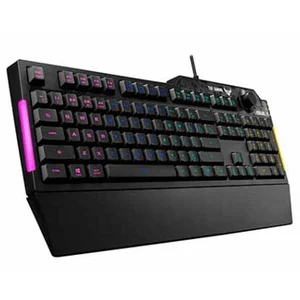 Comparateur de prix : Clavier - ASUS - TUF Gaming K1 - Rétroéclairé - USB - Résistant aux éclaboussures