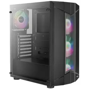 Aerocool Sentinel RGB USB 3.0 Verre Trempé Noir pas cher