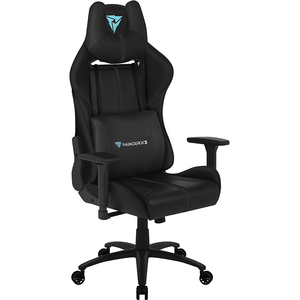 ThunderX3 BC5 - Fauteuil de jeu inclinable, coussin lombaire et cervical, AIR Tech, noir