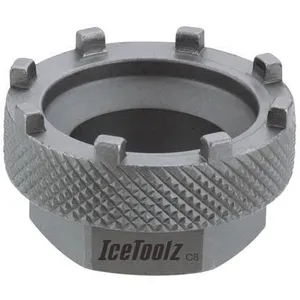 Comparateur de prix : Outil de pédalier 8-noks Shimano + ISIS - IceToolz - Gris foncé