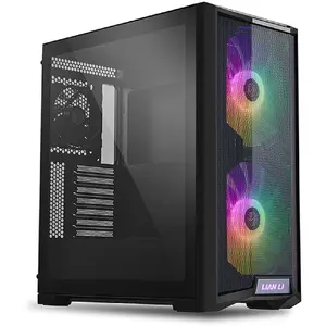 Lian Li Lancool-215 Midi Tower Noir, Transparent pas cher