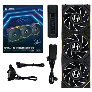 Comparateur de prix : Lian Li Ventilateur Unifan Tl-lcd Wireless Reverse 120 Mm 3 Unités