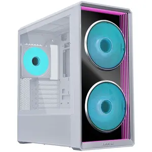 Comparateur de prix : Boitier PC Lian-Li Lancool 217 Blanc Bois Verre trempe USB-C