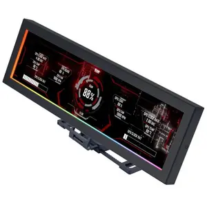 Écran secondaire Lian-Li 8.8" IPS LCD 1920x480 ARGB USB noir pas cher