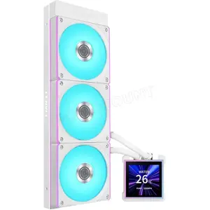 Lian-Li HydroShift II LCD-S, Refroidissement liquide CPU, Blanc