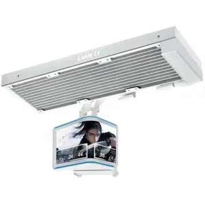 Refrigeration Liquide Lian-Li HydroShift II OLED Courbé 360 Blanc