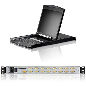 Aten CL5816N Commutateur KVM 16 Ports Noir pas cher