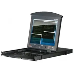 Alpexe Aten KL1508AN Console LCD 19 double rail & KVM 8 ports Cat5 pas cher