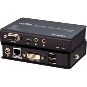 Aten mini système d'extension kvm usb dvi hdbaset (1920 x 1200 à 100 m) pas cher