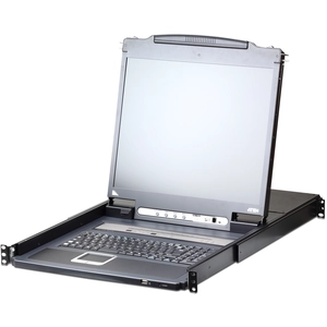 Cl5708in Console Lcd 19' Kvm Ip 8 Ports Vga/usb-ps2 Aten pas cher